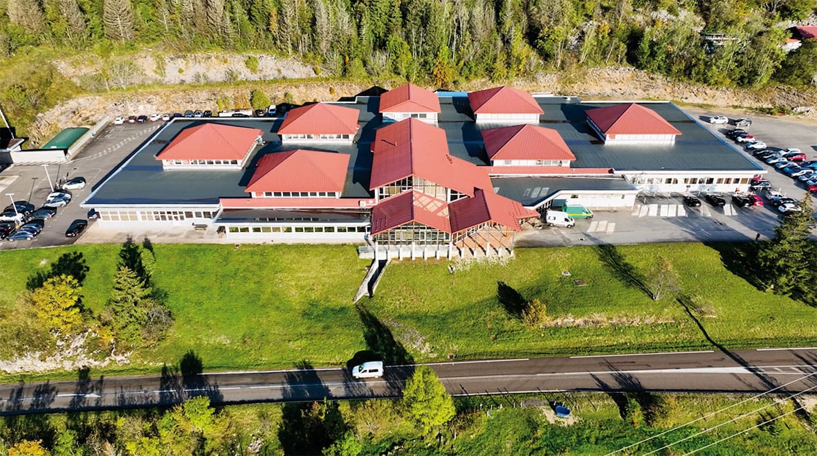 Vue aérienne Saphir Industrie